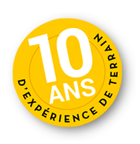 10 ans d'expérience de terrain